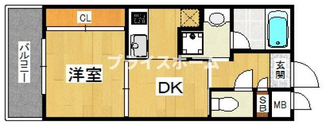 【間取り】 | プライムアーバン博多東