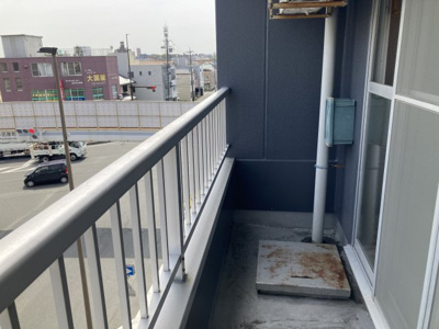 【バルコニー】 | 豊橋aビル | 東側バルコニー