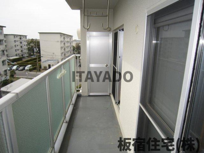 【バルコニー】 | ひよどり台二団地14号棟