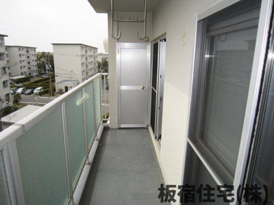 【バルコニー】 | ひよどり台二団地14号棟