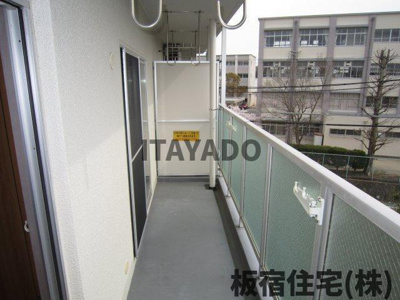 【バルコニー】 | ひよどり台二団地14号棟