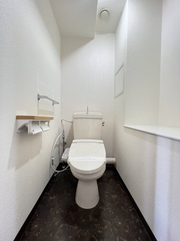 大阪市城東区関目１丁目の賃貸マンションのトイレ