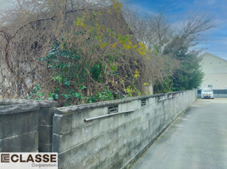 【前面道路含む現地写真】 | 久世郡久御山町林八幡講　売土地