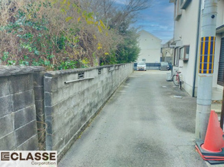 【前面道路含む現地写真】 | 久世郡久御山町林八幡講　売土地