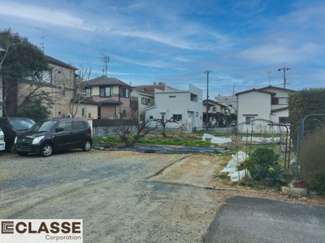 【前面道路含む現地写真】 | 久世郡久御山町林八幡講　売土地