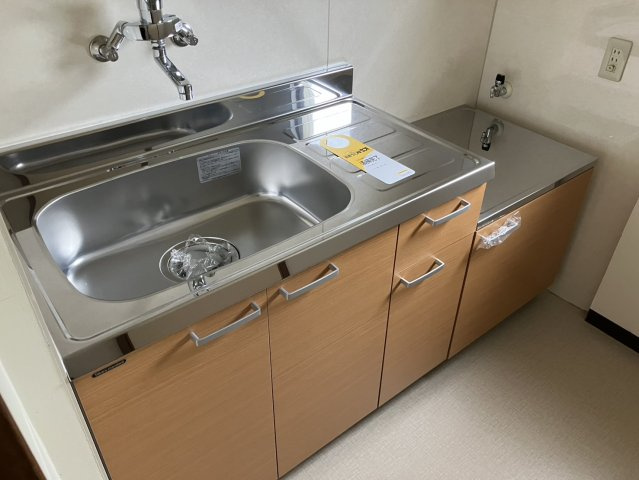 蔵王半郷アパートのキッチン