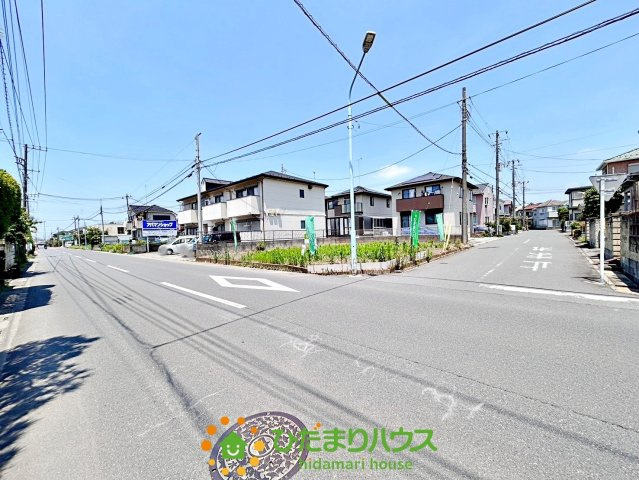 久喜市栗原1丁目　売地の前面道路含む現地写真|2024/7/5　撮影