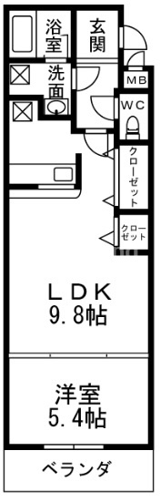 ロックブリッジの間取り
