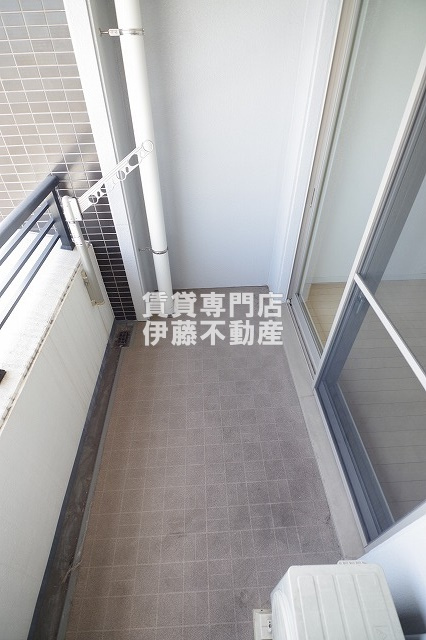 N.S.ZEAL大曽根のバルコニー