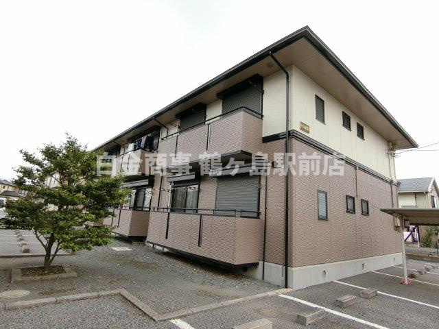 ハイカムール泉Ａ棟の外観