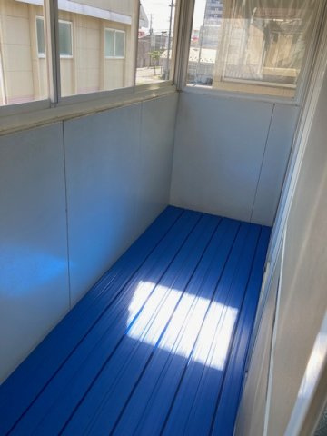 カーサくるみの森のバルコニー|天気に左右されないサンルームです
