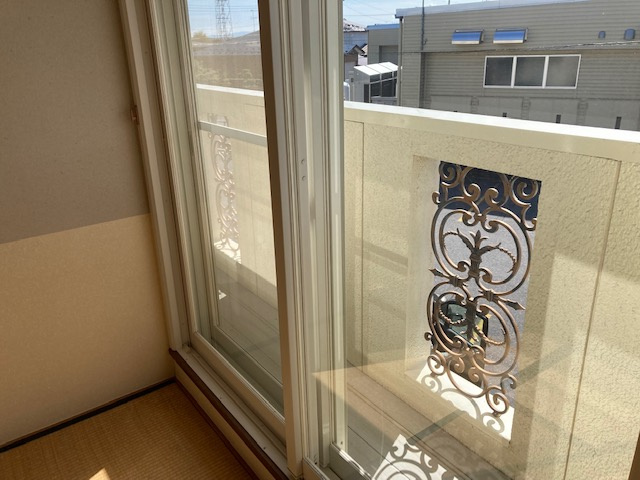 フォーラム東洋A棟のバルコニー|外からの目が気にならないバルコニーで洗濯物が干せます