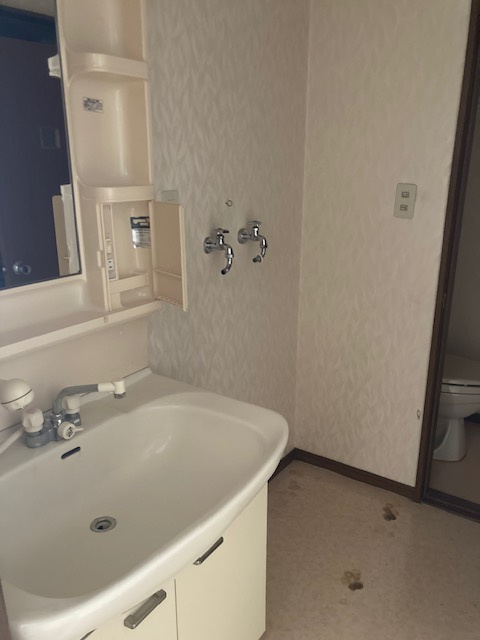 メゾントパーズの洗面所|脱衣所あり