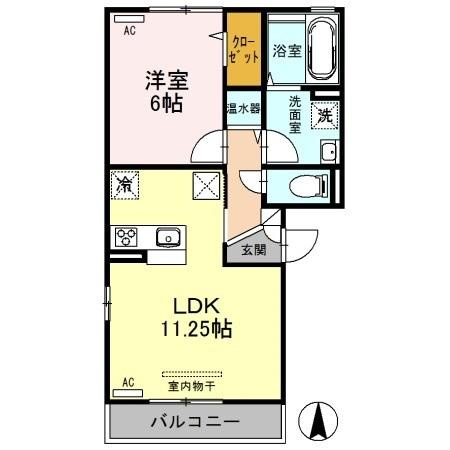 アネシス駅南の間取り
