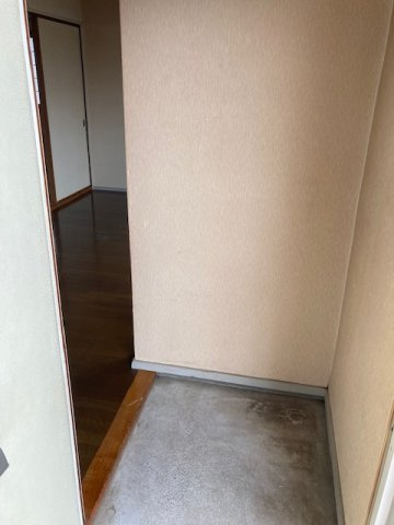 スカイコーポの玄関