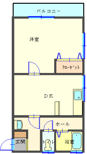 コーポアネックスの間取り