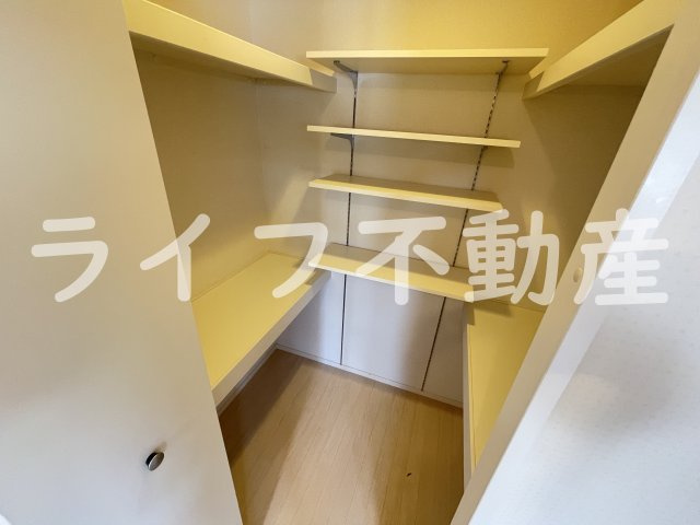 グレイス奥林Aの収納|大きなものも収納できそうです