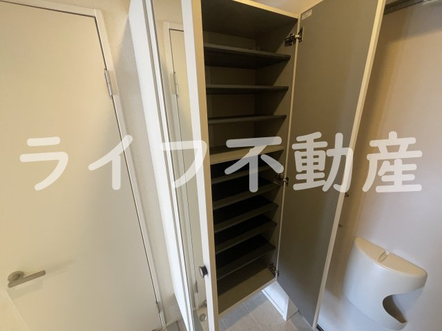 グレイス奥林Aの収納|大きなものも収納できそうです
