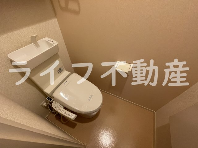 グレイス奥林Aのトイレ|清潔感のあるトイレです