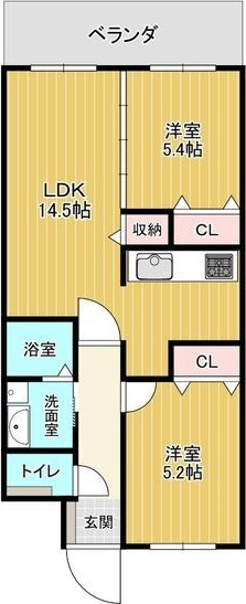 シエーヌビラージュⅡ　　刈谷市近郊の賃貸はクラスホーム刈谷店の間取り