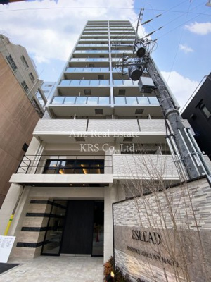 【外観】 | エスリードレジデンス大阪本町 | 都市部に溶け込んだスタイリッシュな外観です♪
