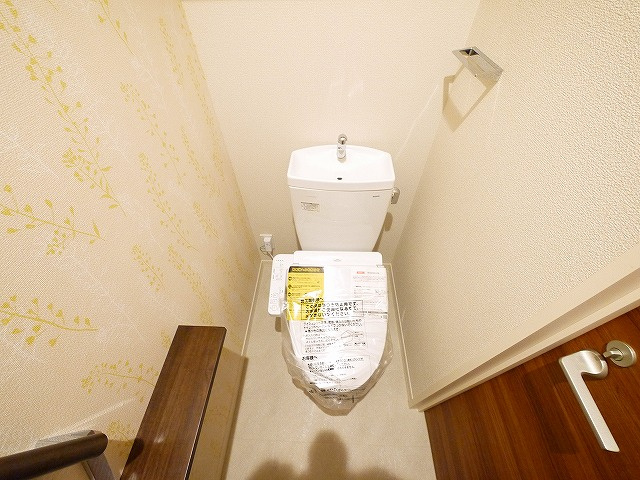 ＭＵＭ’Ｓシャーメゾン学園北のトイレ|コンパクトで使いやすいトイレです