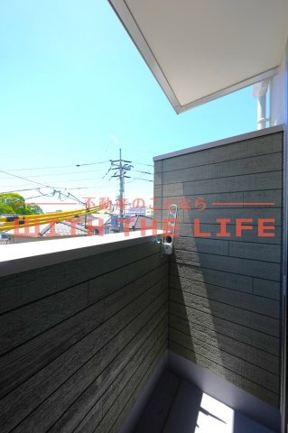 CB久留米シニフィアン【キャッシュバック対象物件】のバルコニー|陽当たり良好なバルコニーです