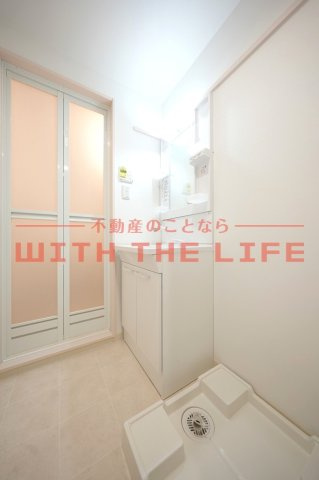 CB久留米シニフィアン【キャッシュバック対象物件】の洗面所|忙しい朝には欠かせない洗面所です