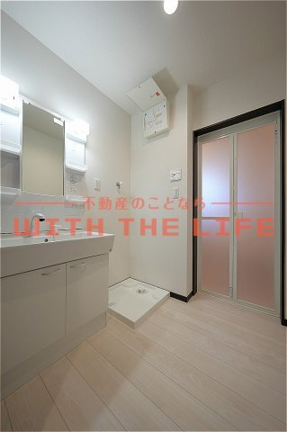 Lbloom馬場【キャッシュバック対象物件】の洗面所|広い洗面スペース