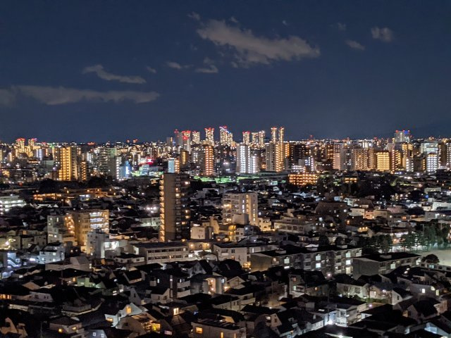 大崎ウエストシティタワーズW棟の展望|夜景