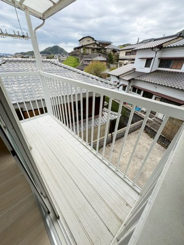 ヴィラ北栄のバルコニー