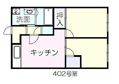 明大寺町 レジデンス織田の間取り