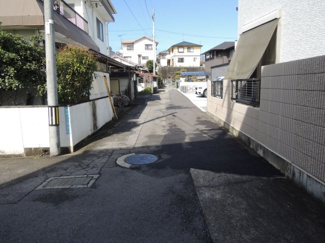 【前面道路含む現地写真】 | 売地　朝美2丁目