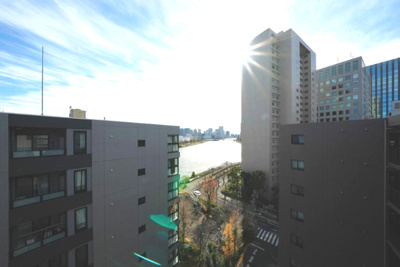 【展望】 | メインステージ茅場町　11階　最　上階　角　部屋　リ　ノベーション済