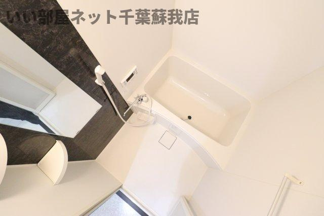 プライムコート浜野の浴室|ゆったり過ごせるお風呂です