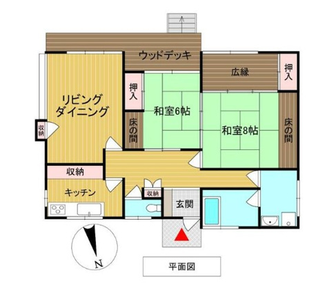 【間取り】 | 大室高原別荘地　戸建