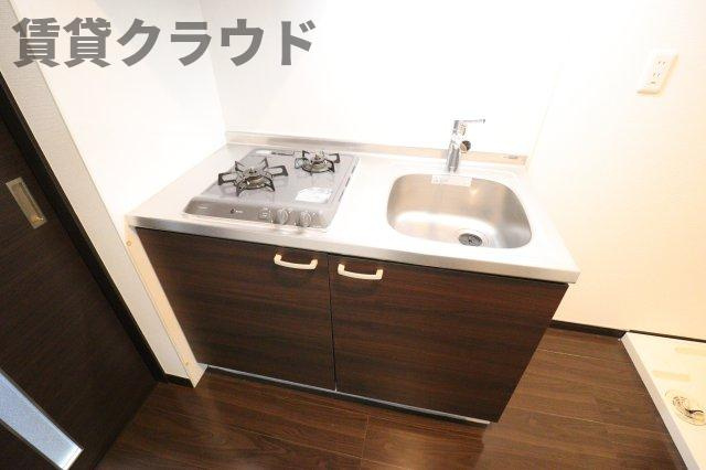 AQUE2のキッチン|きれいなキッチンです