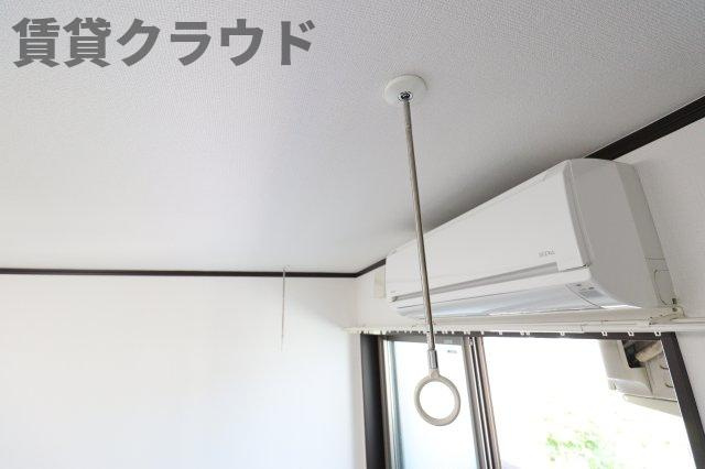 AQUE2の設備|室内物干で雨の日も安心です！