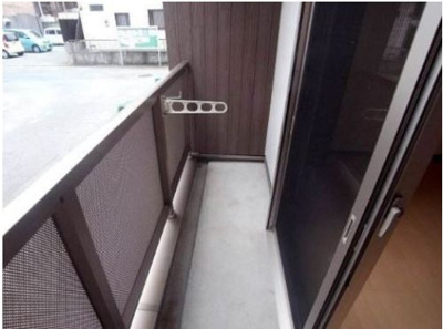 【バルコニー】 | Aレガート清水 | 別号室の写真になります。現況優先。
