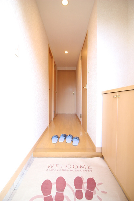 ルネス荒木一番館【キャッシュバック対象物件】の玄関|毎日通る玄関はこちらです