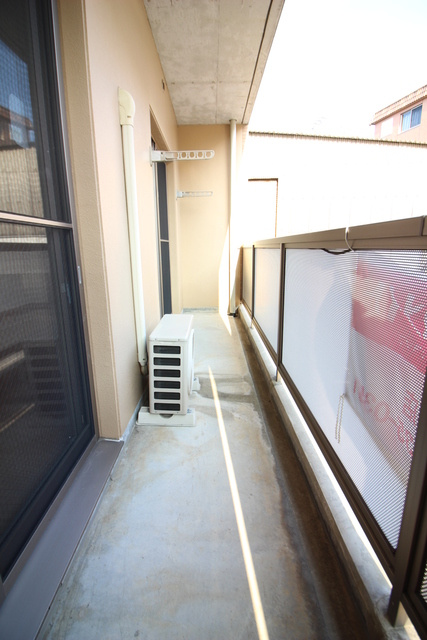 ルネス荒木一番館【キャッシュバック対象物件】のバルコニー|広々としたバルコニーです