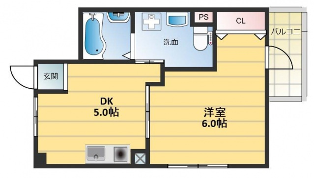 第8美和マンションの間取り