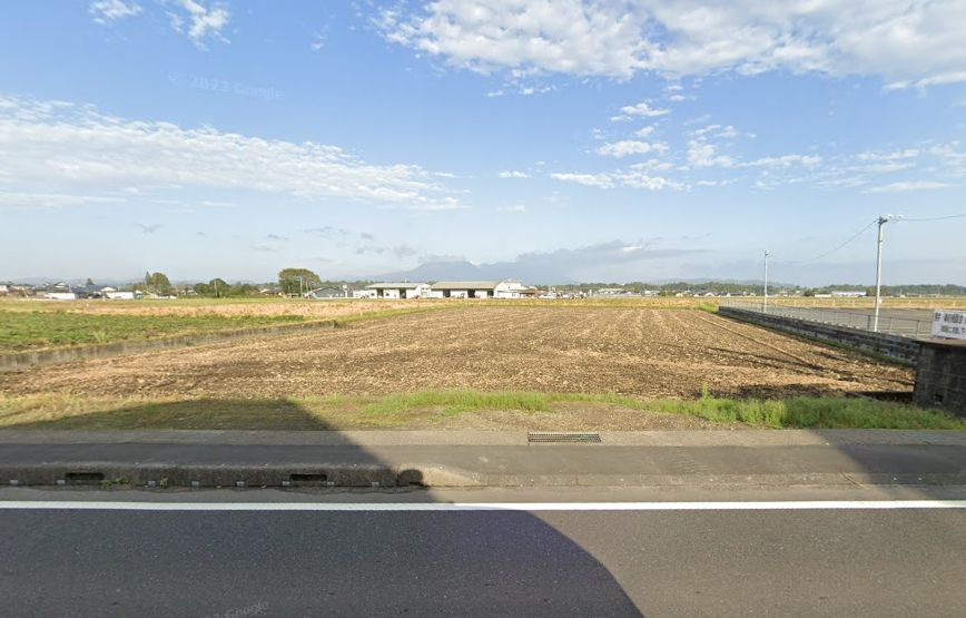都城市金田町の売地の外観