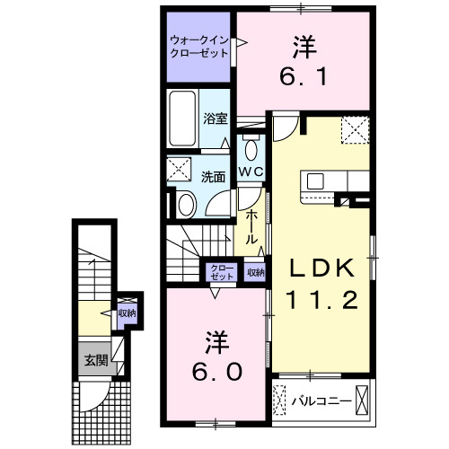 【間取り】 | モデルノカーサ　Ｂ