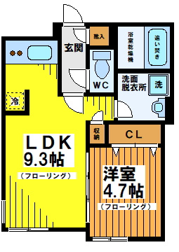 【間取り】 | PASEO渋谷幡ヶ谷