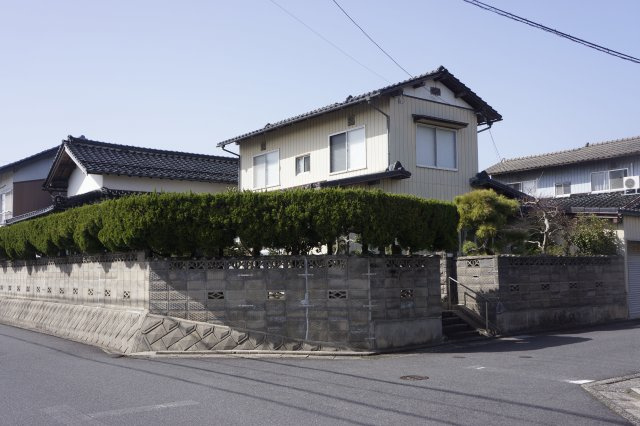 中野町　建築条件無し　土地　約85坪　東南角地！の外観