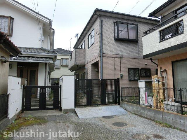 東習志野８丁目　中古戸建の外観|東習志野８丁目　中古戸建　カースペース２台　土地48坪　建物33坪