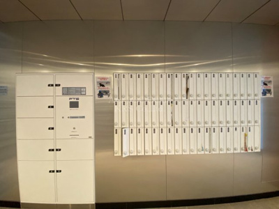 【その他共用部分】 | ファーストステージ京町堀レジデンス | エントランスには荷物の受け取りに便利な宅配ボックス設置！