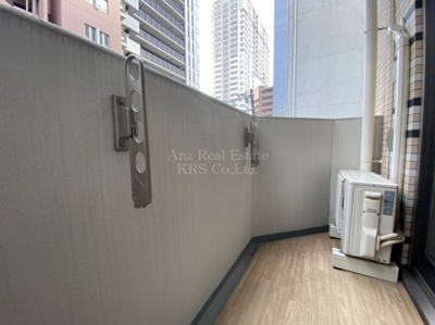 【バルコニー】 | ファーストステージ京町堀レジデンス | オシャレなデザインが特徴のバルコニー♪