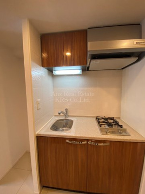 【キッチン】 | ファーストステージ京町堀レジデンス | 2口ガスコンロにスシンクライドが付いた便利なキッチンです♪